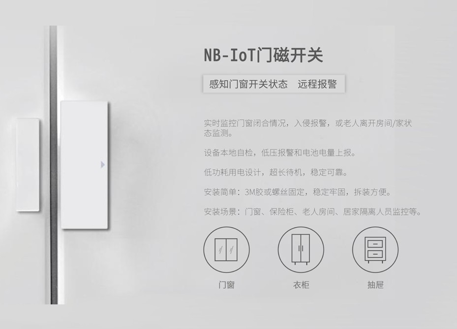 小小門(mén)磁，大大用處，NB-IoT門(mén)磁報(bào)警器十大場(chǎng)景應(yīng)用