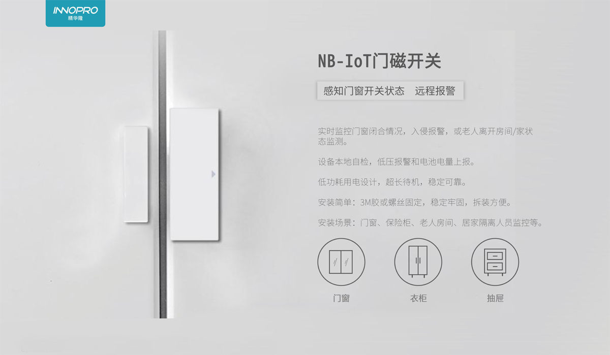 小小門磁，大大用處，精華隆NB-IoT門磁開關(guān)十大場(chǎng)景應(yīng)用(圖1)