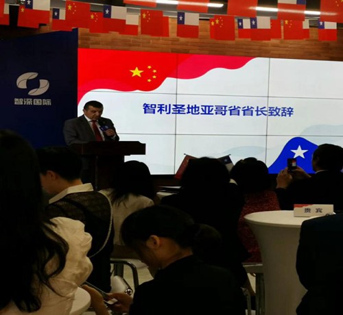 深圳市領(lǐng)航集團(tuán)受邀參加智利之窗開業(yè)儀式